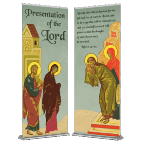 Presentation of the Lord River Banner Set