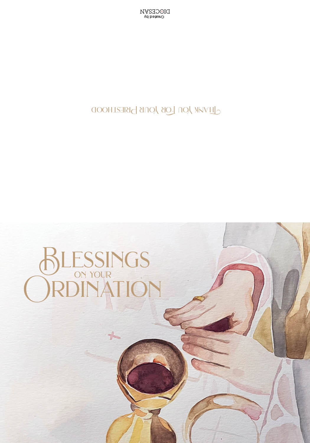 Priesthood Ordination - Blessing Greeting Card - Image 3