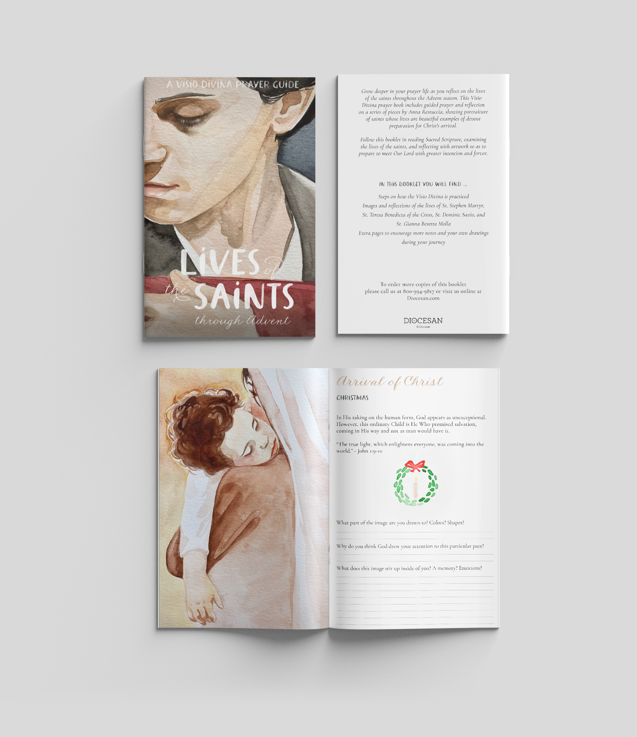 Lives of the Saints through Advent - Visio Divina Prayer Guide - Image 2