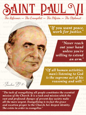 Saint Paul VI Poster