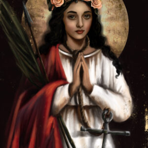 St. Philomena <br>by The Living Heart Company <br>A-Frame