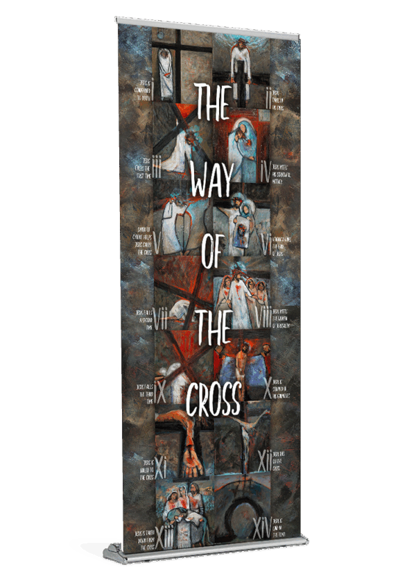 Jen Norton Stations of the Cross Banner