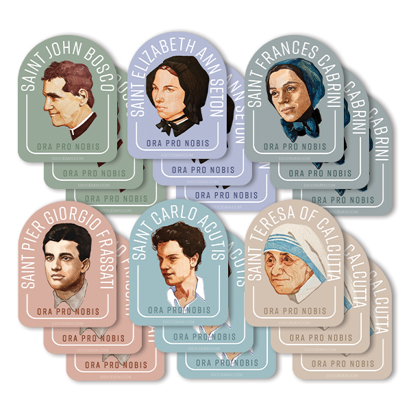 Saint Stickers - Pack of 3