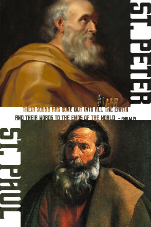 Out Into All The Earth <br>Saints Peter and Paul <br>Poster