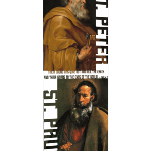 Out Into All The Earth <br>Saints Peter and Paul <br>Banner