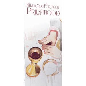 Thank You For Your Priesthood <br>Consecration <br>Banner