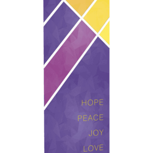 Abstract Candles <br>Advent Banner