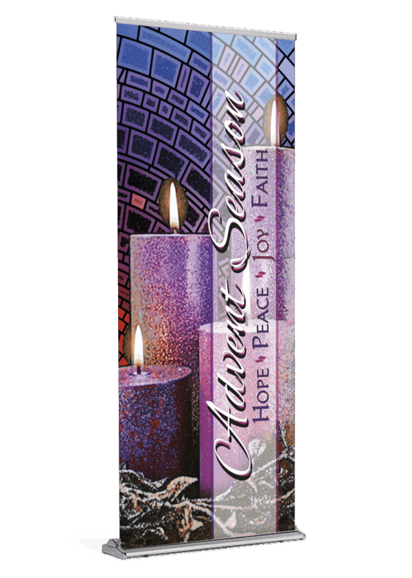 Candles <br>Advent Banner