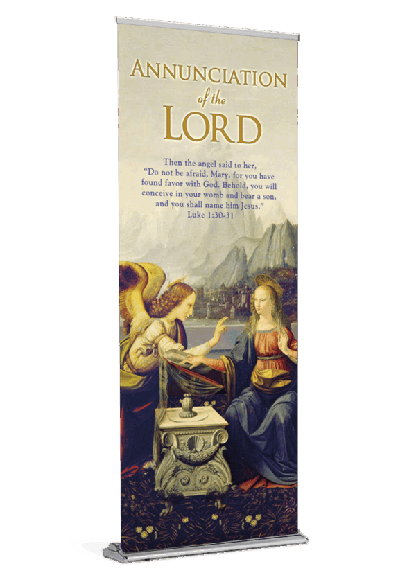Favor with God <br>Annunciation of the Lord <br>Banner