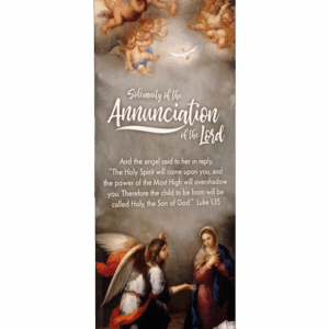 Solemnity of the <br>Annunciation of the Lord <br>Banner