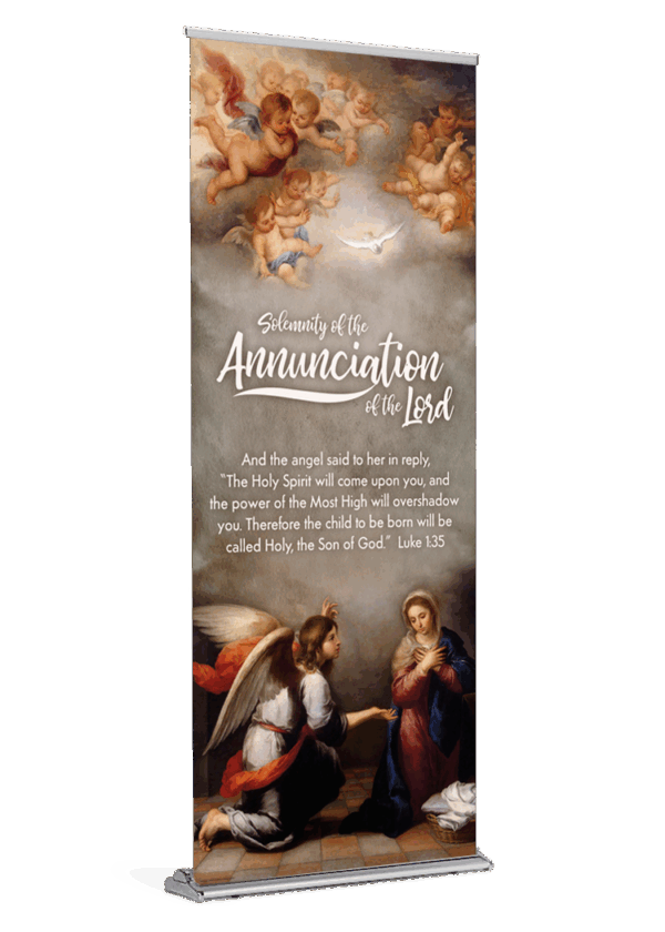 Solemnity of the <br>Annunciation of the Lord <br>Banner