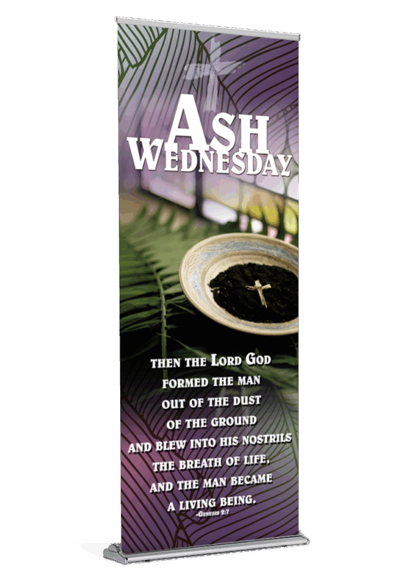 Out of the Dust <Br>Ash Wednesday Banner