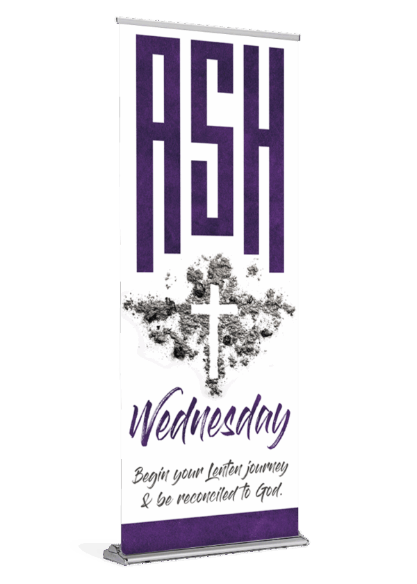 Be Reconciled to God <br>Ash Wednesday Banner