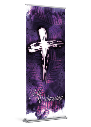 Burning of the Palms <br>Ash Wednesday Banner