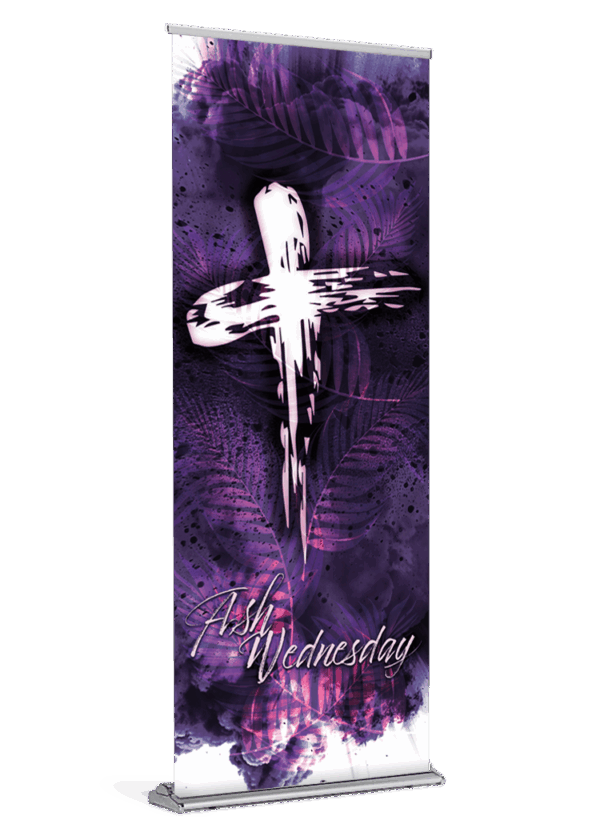Burning of the Palms <br>Ash Wednesday Banner