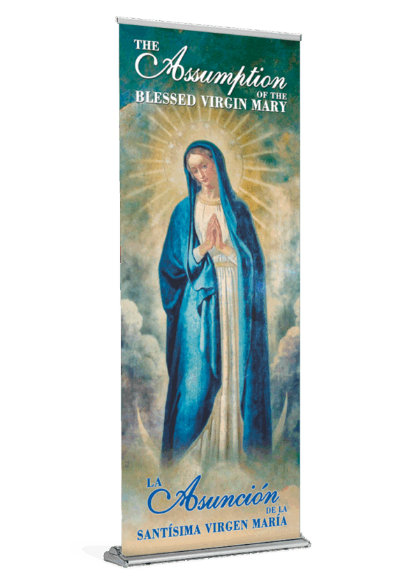 Heaven <br>Assumption of Mary <br>Banner