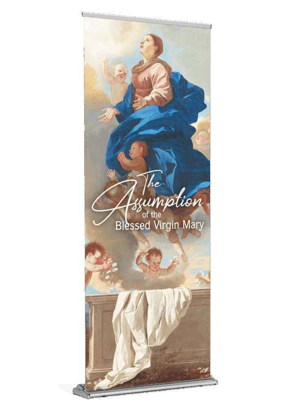 Glory <br>Assumption of Mary <br>Banner