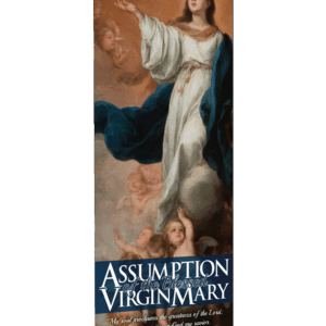 Full of Grace <br>Assumption of Mary <br>Banner