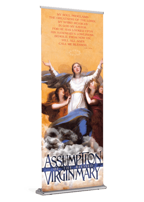 The Spirit Rejoices <br>Assumption of Mary <br>Banner