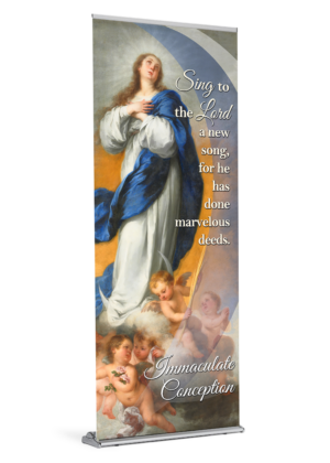 Sing to the Lord <br>Immaculate Conception <br> of the Blessed Virgin Mary <br>Banner