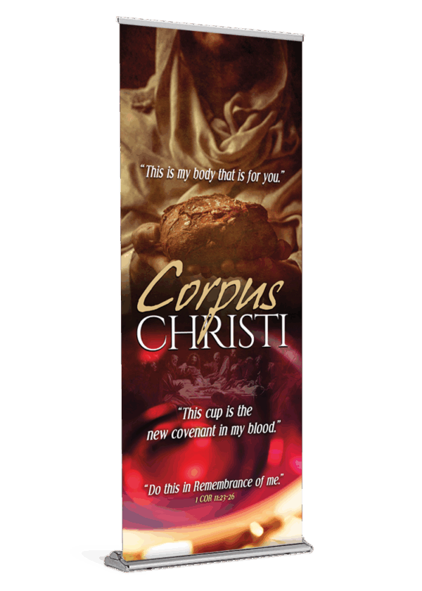 This is My Body <br>Corpus Christi Banner