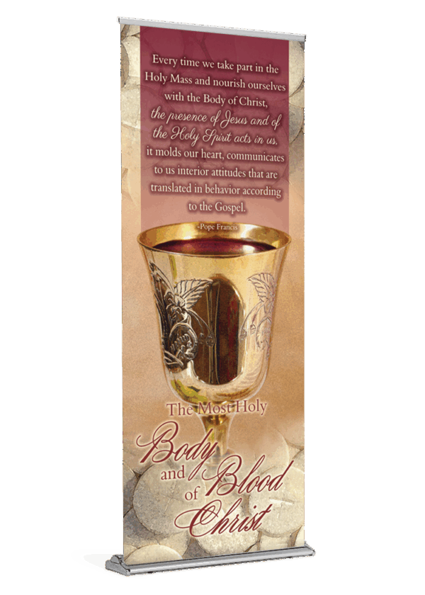 The Presence of Jesus<br> Corpus Christi Banner