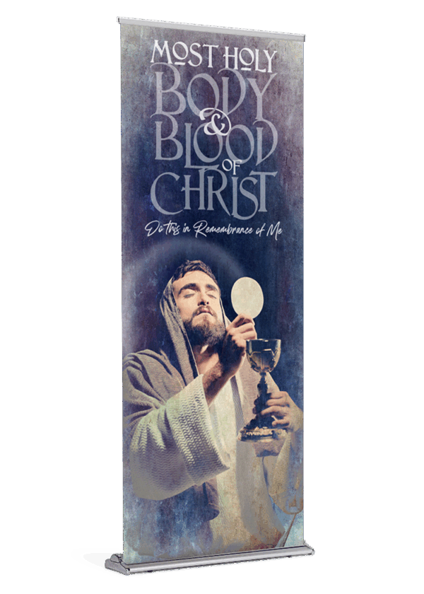 In Remembrance of Me <br>Corpus Christi Banner