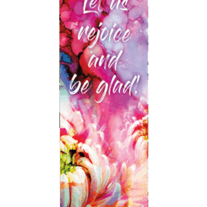 Painted Flower Easter Banner