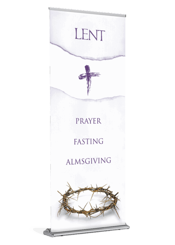 Lent Crown Banner