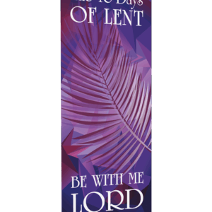 Be With Me Lord Banner