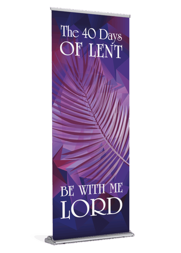 Be With Me Lord Banner