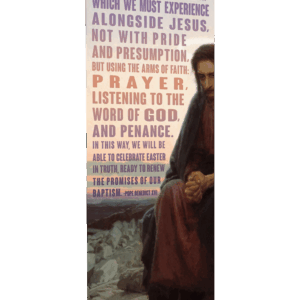 40 Days of Lent Banner