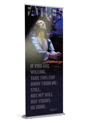 Palm Sunday Father Banner