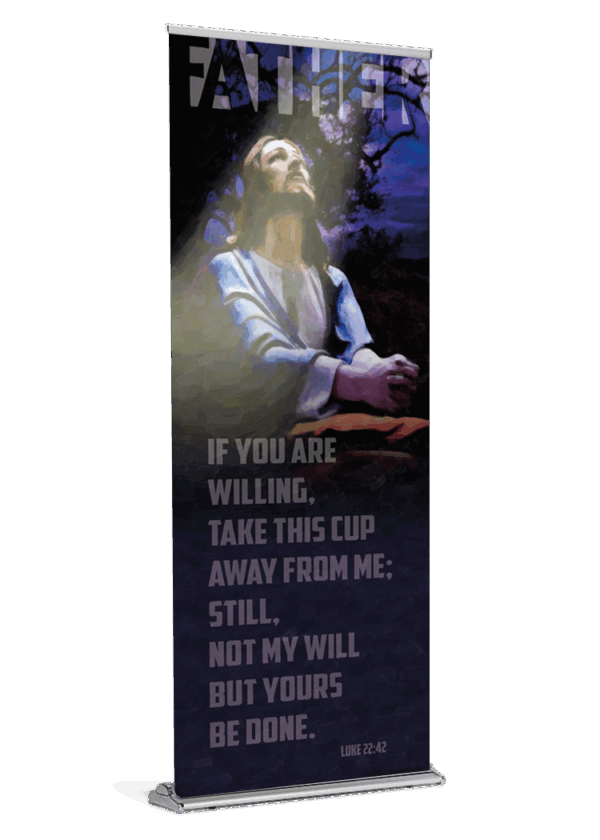 Palm Sunday Father Banner