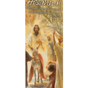 Palm Sunday Hosanna Banner