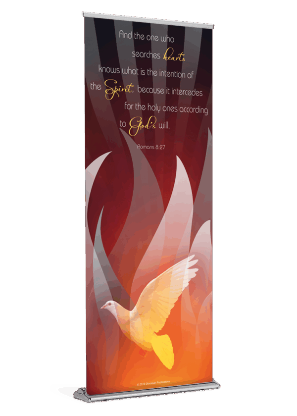 Intention of the Holy Spirit <br>Pentecost <br>Banner