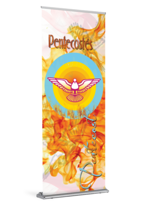 Filled with the Fire of the Holy Spirit <br>Pentecost <br>Banner