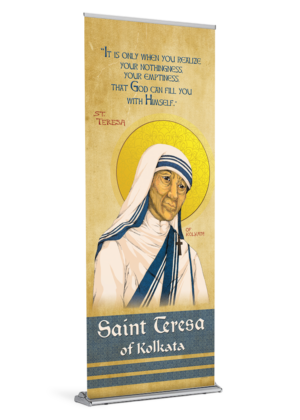 Realize... <br>Saint Teresa of Kolkata <br>Banner