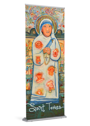 Saint Teresa <br>Banner by Featured Artist <br>Jen Norton