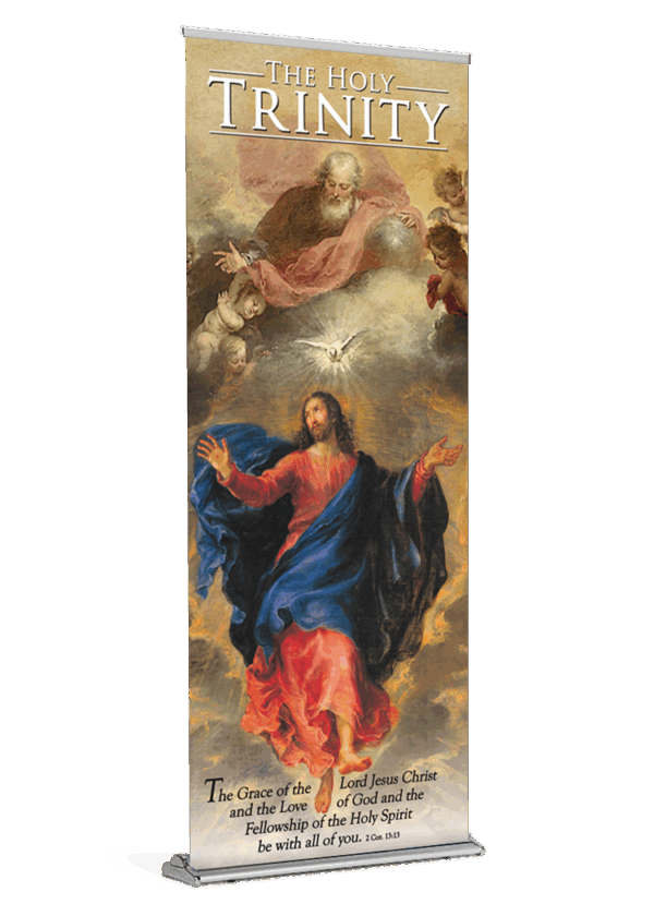 The Grace, The Love, The Fellowship <br>Holy Trinity Banner