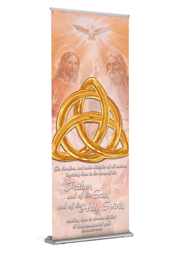 Observe All I Have Commanded of You <br>Holy Trinity Banner