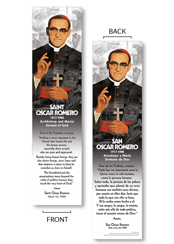 Saint Oscar Romero - Bookmark