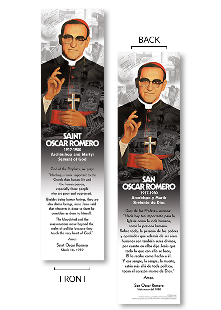 Saint Oscar Romero - Bookmark