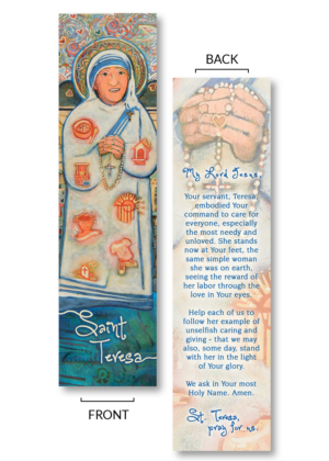 Saint Teresa of Kolkata <br>Bookmark by Featured Artist Jen Norton