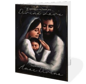 Divine Love Card - Bilingual