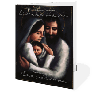 Divine Love Card - Bilingual