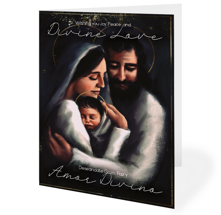 Divine Love Card - Bilingual