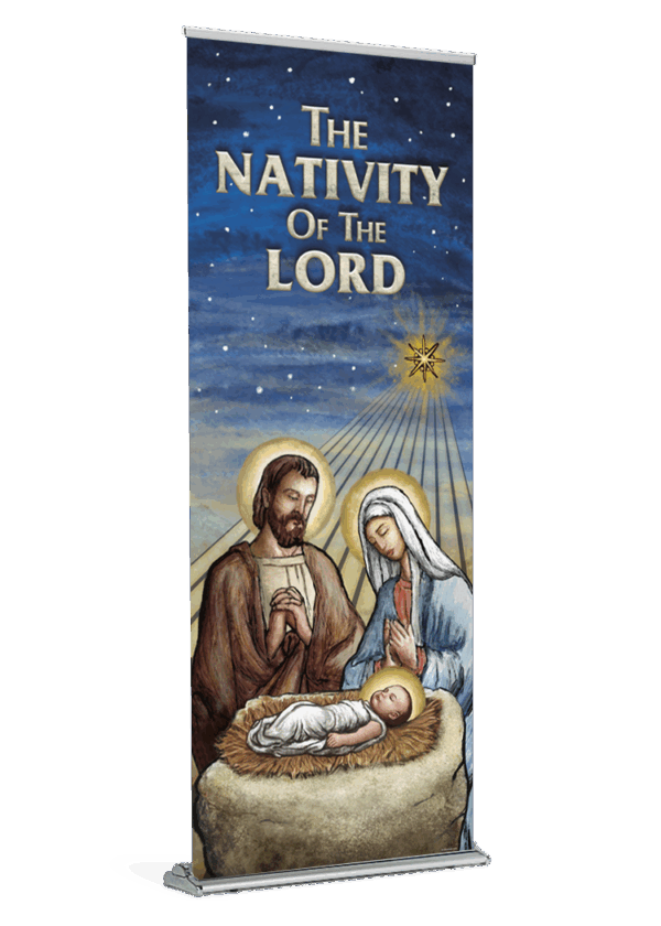 Christmas Nativity Banner