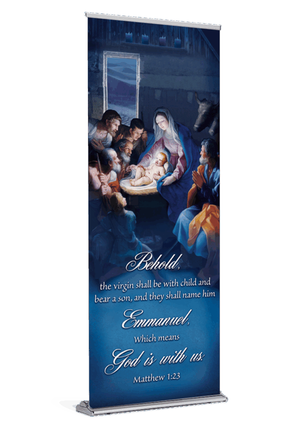 Christmas Emmanuel Banner