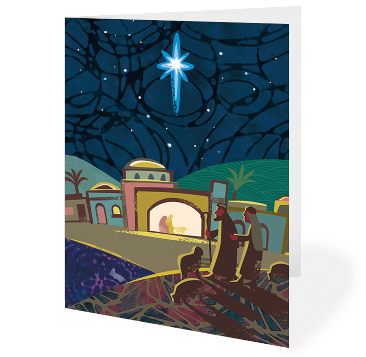 Come let us Adore Him Card